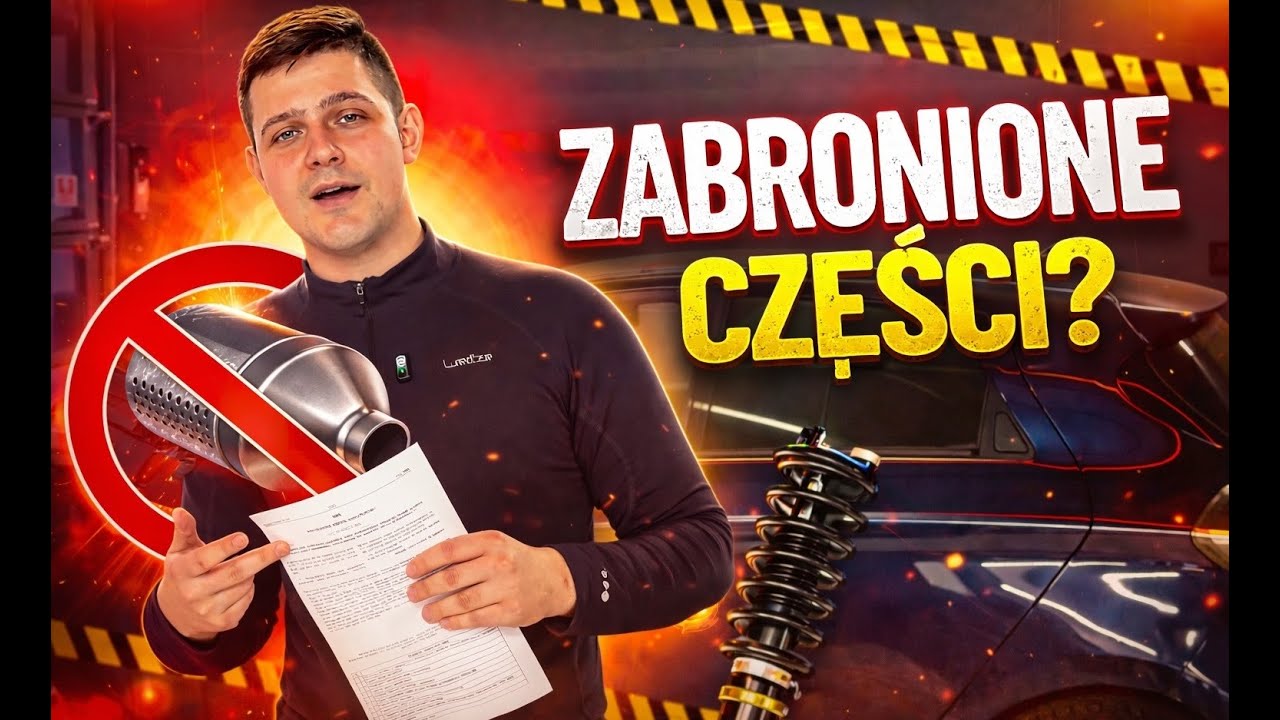 Tych części NIE możesz używać w swoim samochodzie!
