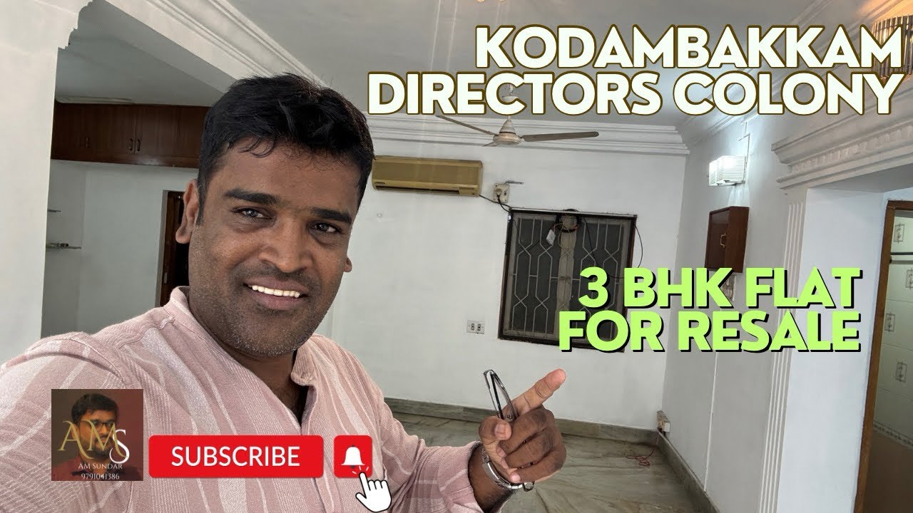 Квартира 2,5 спальни на продажу в Кодамбаккаме | Directors Colony | 1425 кв. футов | A M Sundar R...