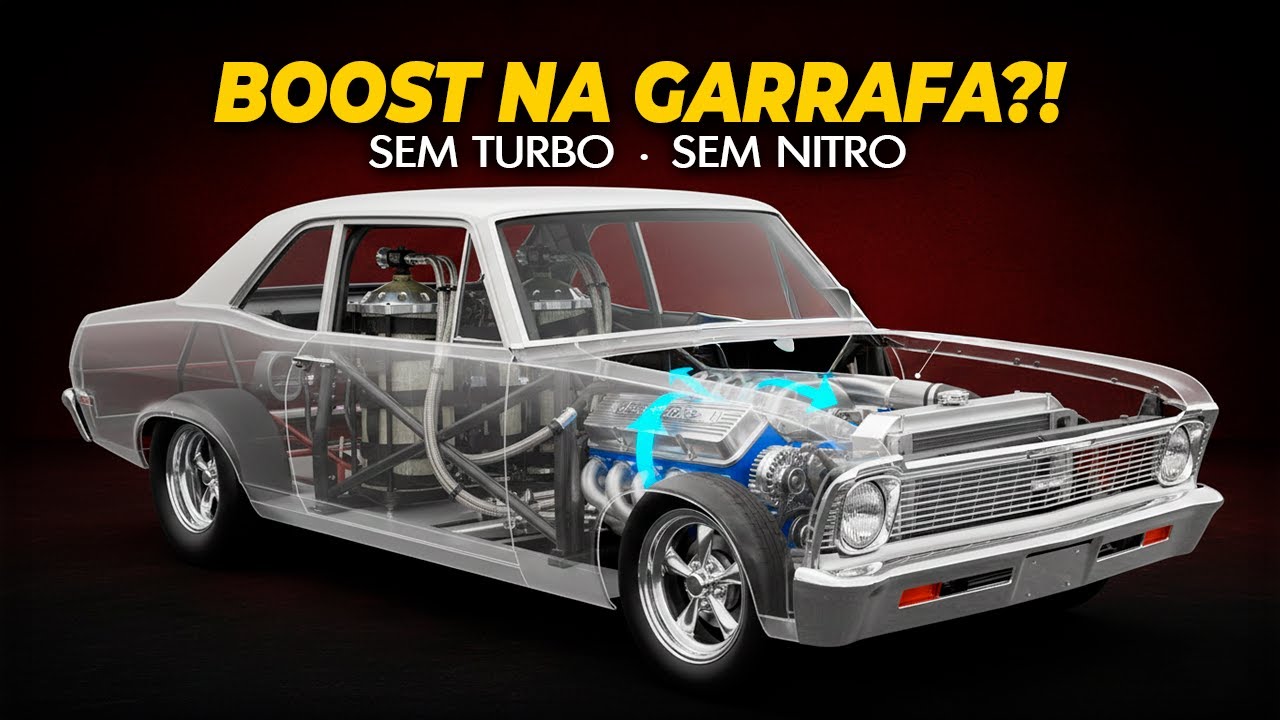 Sem turbo, sem nitro… só AR COMPRIMIDO: o boost mais insano que você já viu