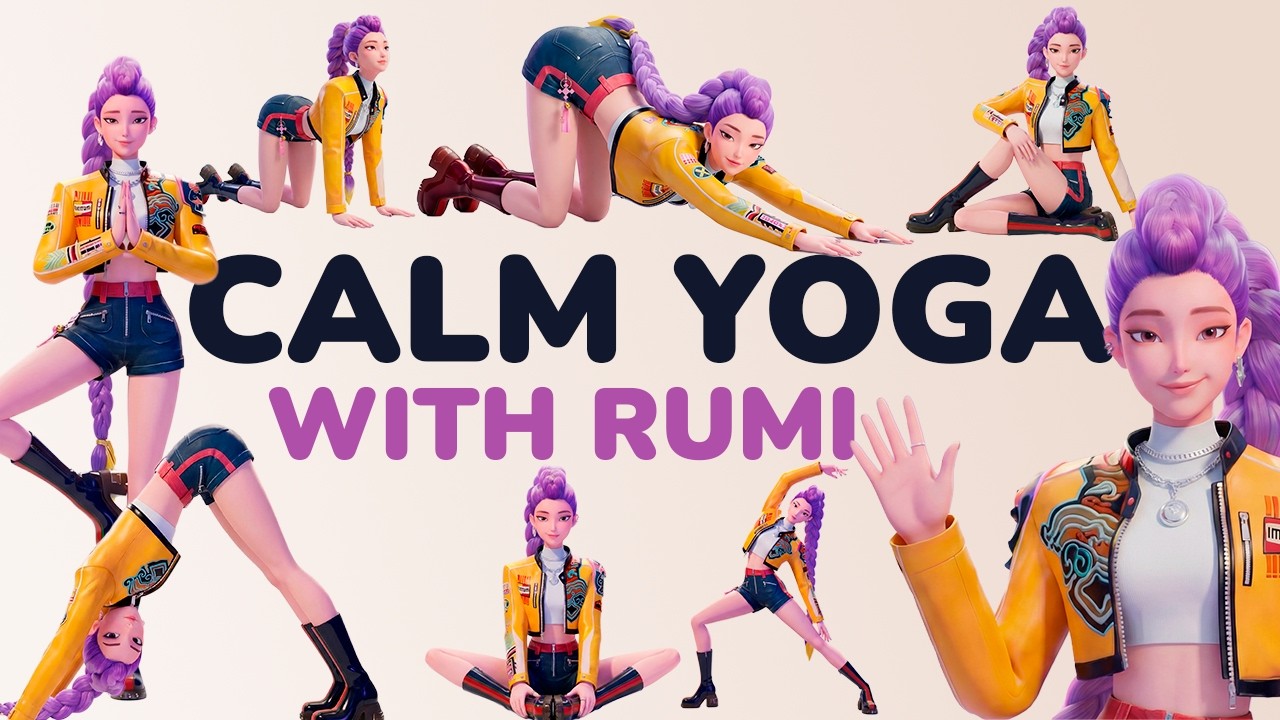 Breathing & Mindful Yoga for Kids with Rumi | KPop Demon Hunters