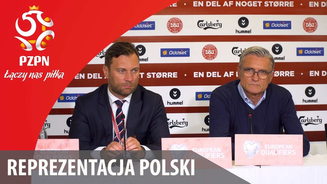 Konferencja po meczu z Danią (Kopenhaga, 01.09.2017)