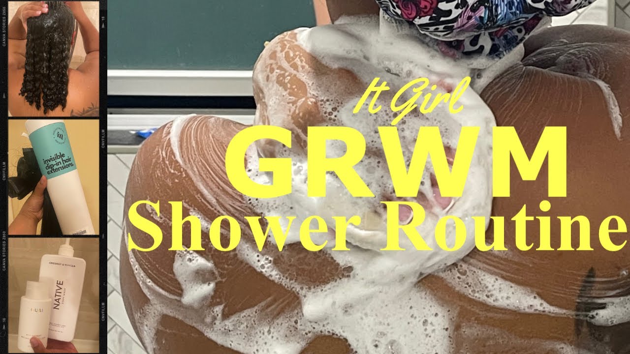 IT GIRL DATE NIGHT SHOWER/ BODY CARE ROUTINE 2024| SMELL GOOD + AT HOME SILK PRESS+ FEMININE HYGIENE