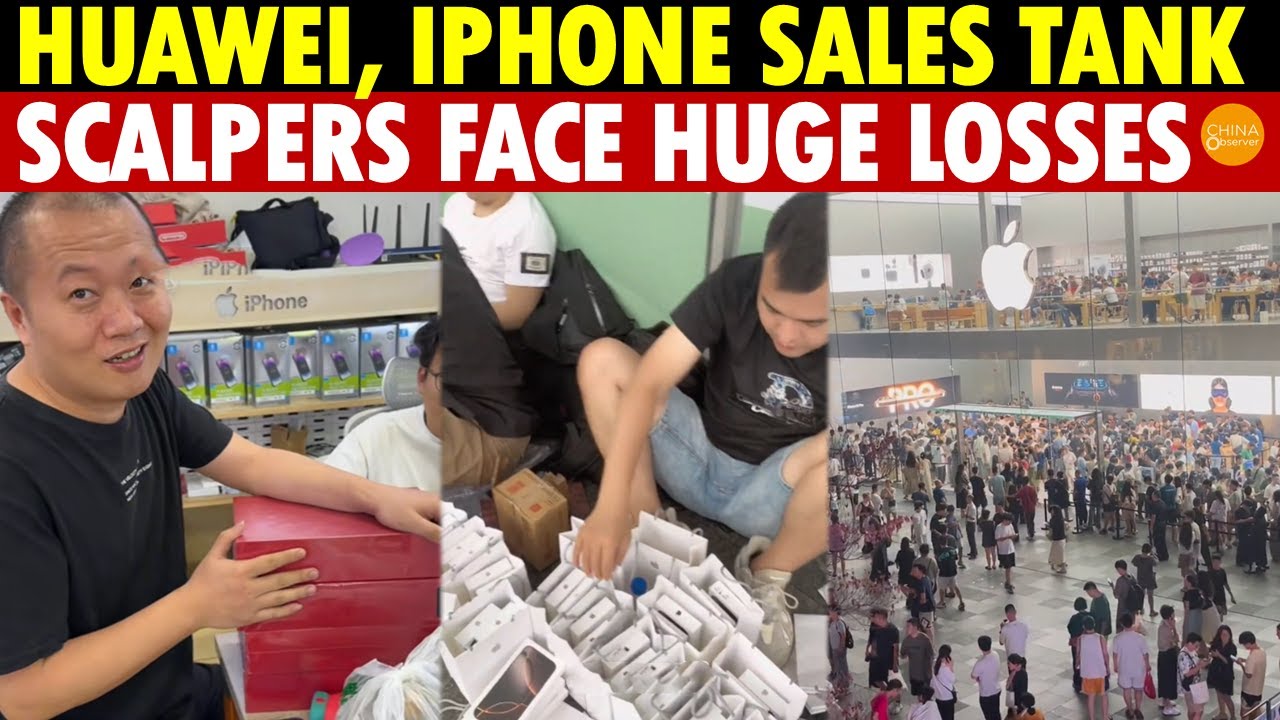 Both Huawei Mate XT and iPhone 16 Collapse in Sales a Day After Release, Scalpers Suffer Huge Losses