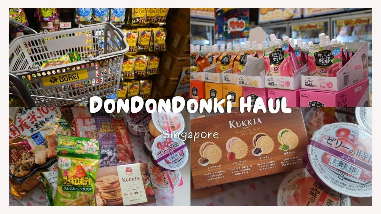 Don Don Donki Haul | store tour, unboxing (Singapore)