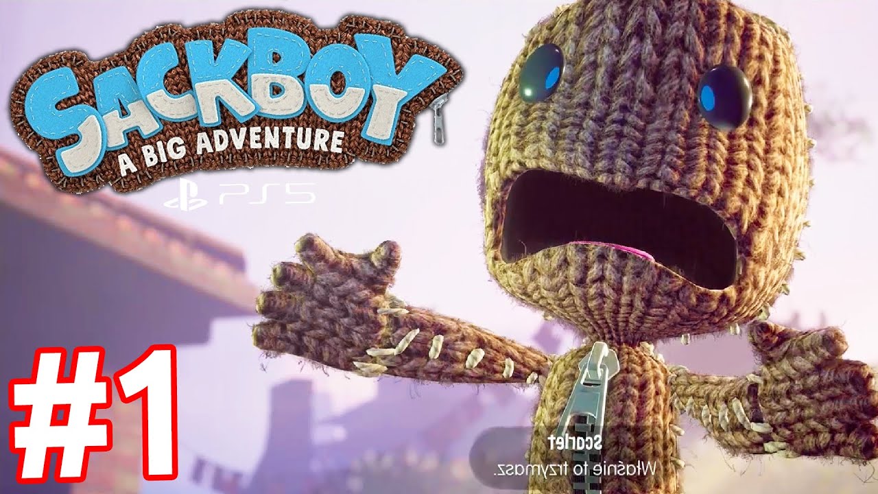 Zaczynamy Niesamowitą Przygodę jako Szmacianka - Sackboy: Wielka Przygoda PS5 #1