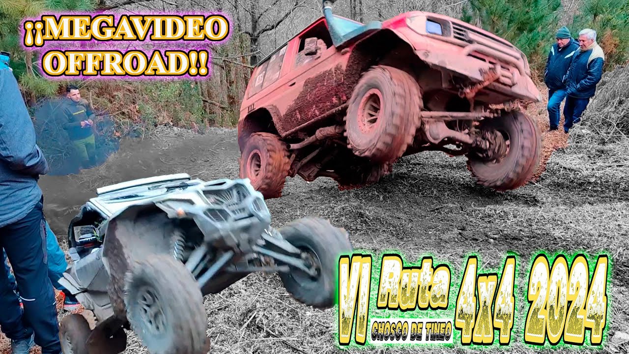 ruta 4x4 Tineo 2024 megavideo Damian madera maderista offroad Asturias arviza