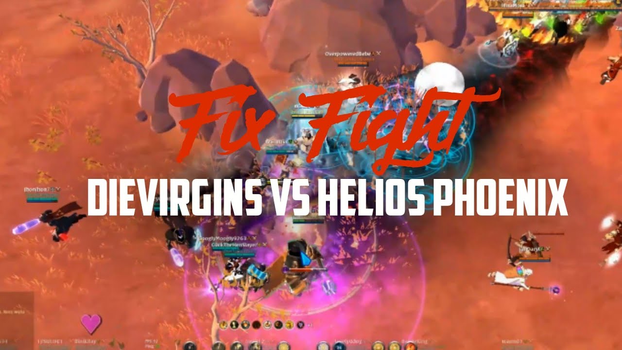 DieVirgins Vs Helios Phoenix Fix Fight - Albion Online