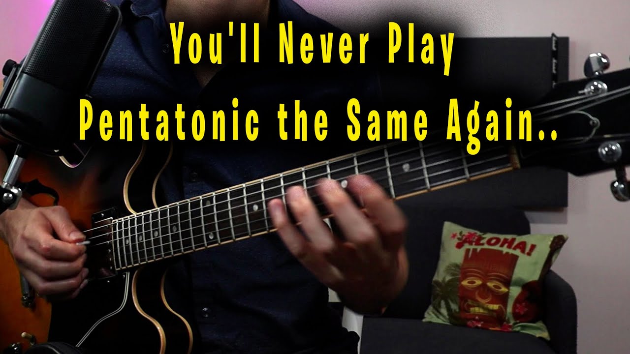 DO THIS & get WILD PENTATONIC BLUES JAZZ on Guitar