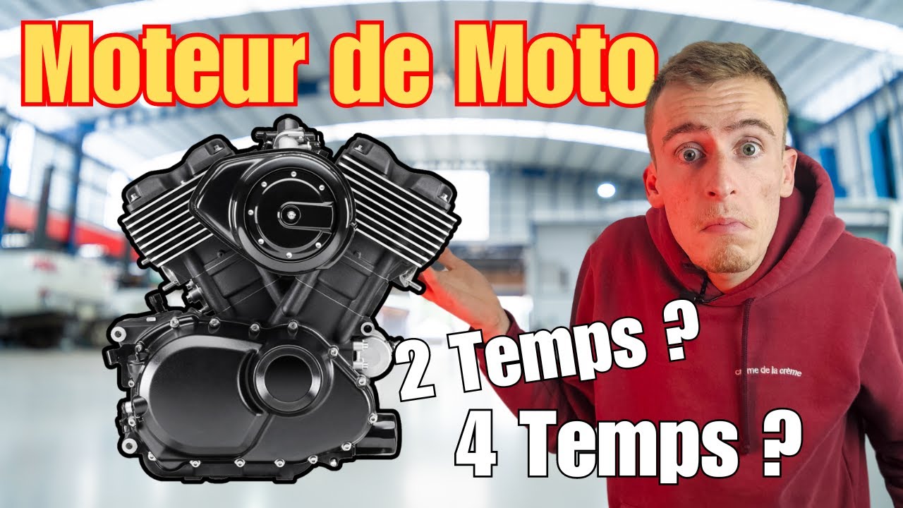 Moteur de Moto COMMENT CA MARCHE ? Fonctionnement d'un moteur de moto