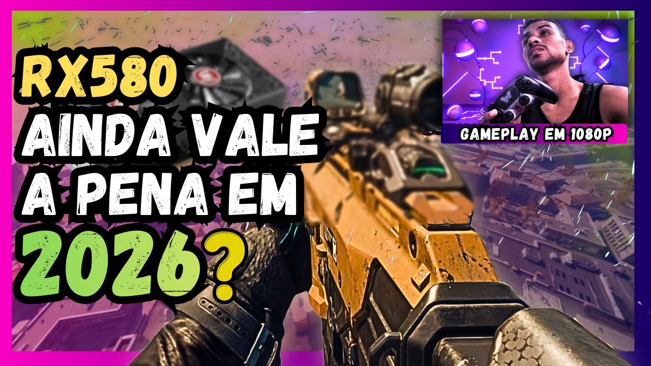 NÃO compre a RX580 em 2026 antes de ver esse vídeo! 