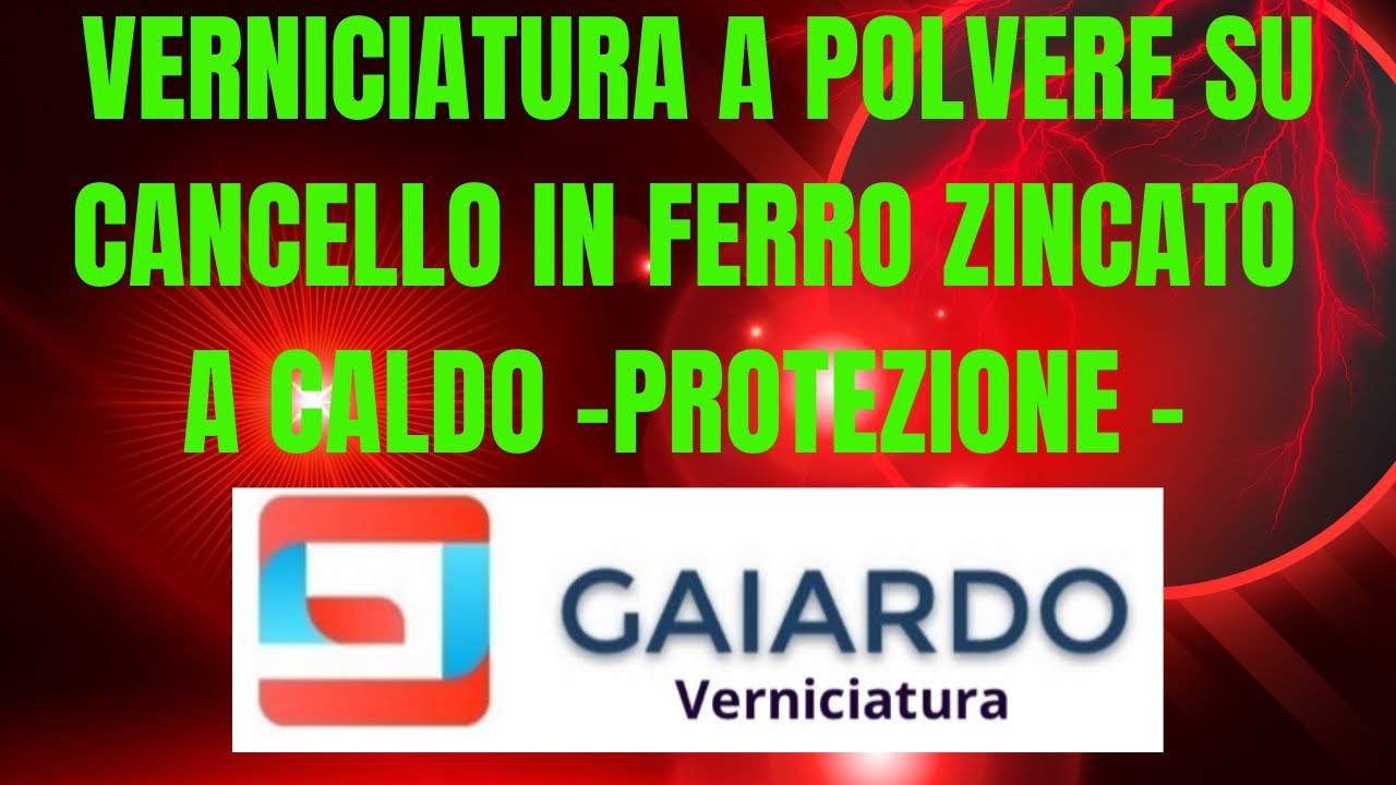 Verniciatura a Polvere su Ferro Zincato a Caldo | Cancello Industriale &ndash; Gaiardo Verniciatura