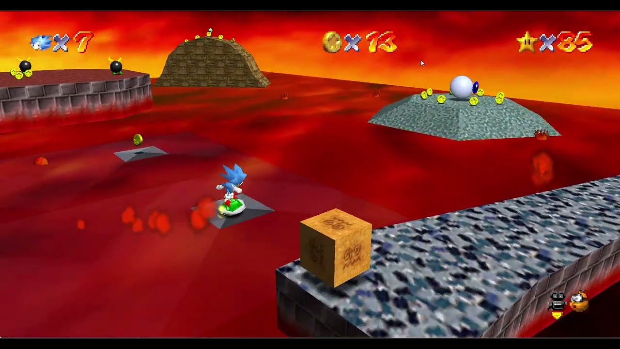 Playing Super Mario 64 Co-op DX Part 2!!!