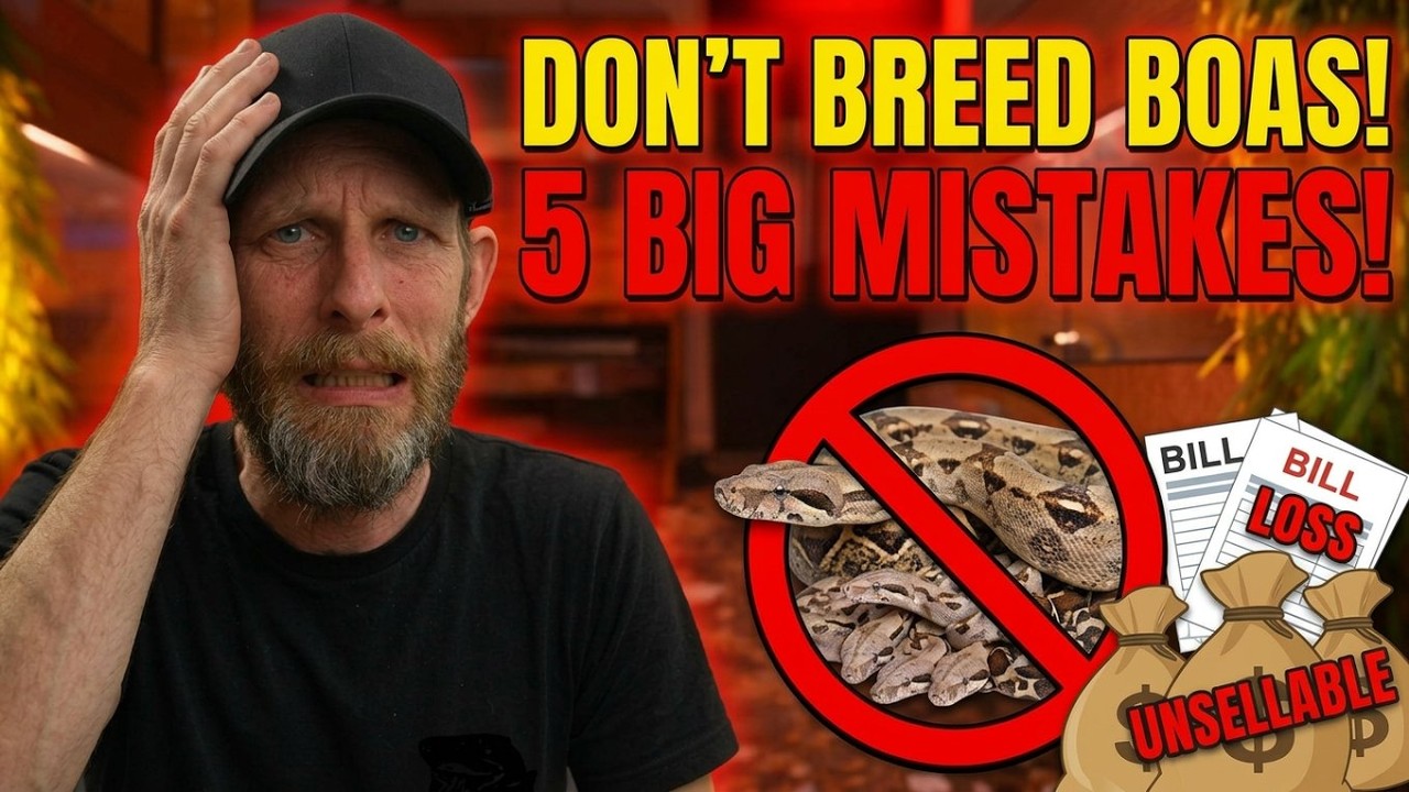 Don't Breed Boas Until You Watch This | Every Boa Breeder Have Made These Misstakes