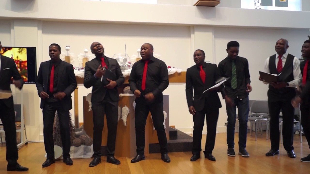 Ku zulu kwa dise - Christmas Concert 2016 | NAK Bruxelles Hommes