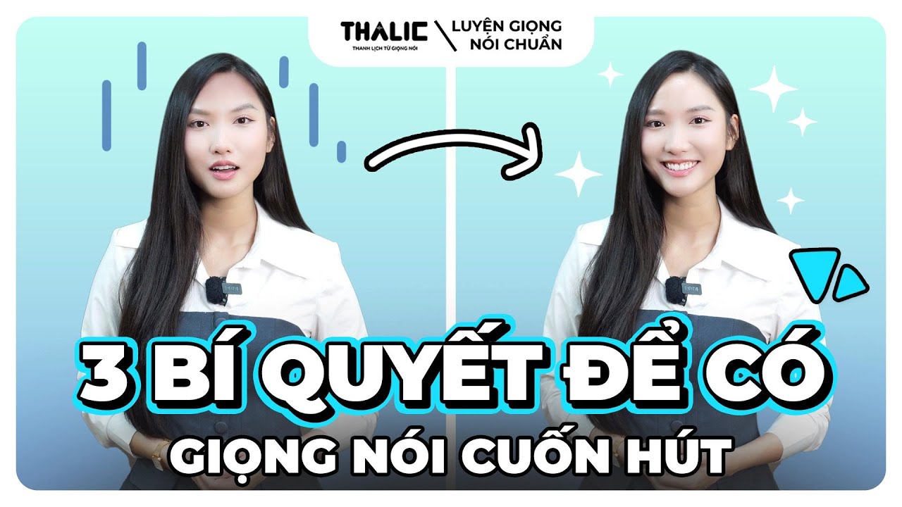 THALIC VOICE | 3 bí quyết để giọng nói cuốn hút hơn #thalicvoice
