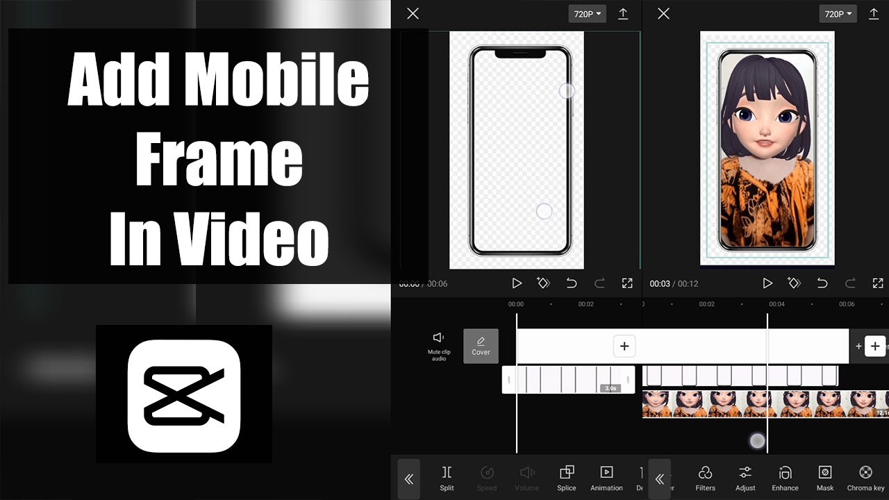 How to Add Mobile Frame on Capcut (Hindi / Urdu) Tutorial