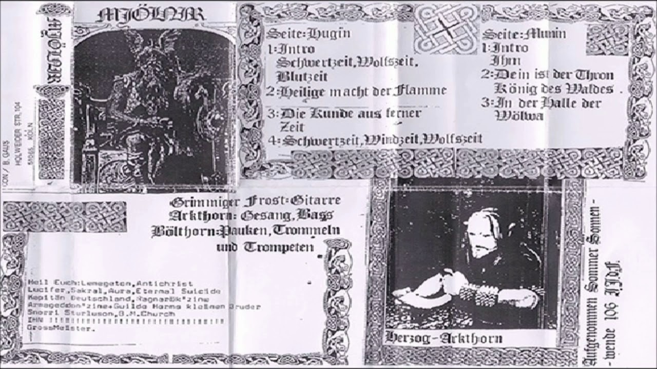 Mj&ouml;lnir - Schwertzeit, Windzeit, Wolfszeit (Full Album)