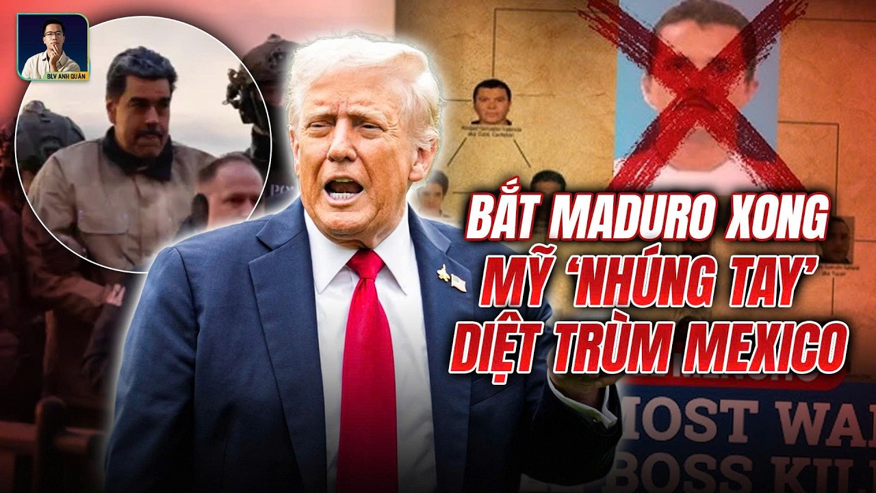 MEXICO SỢ MỸ LẠI CAN THIỆP NHƯ Ở VENEZUELA NÊN ĐÃ NHẮM MẮT TIÊU DIỆT TÊN TRÙM EL MENCHO