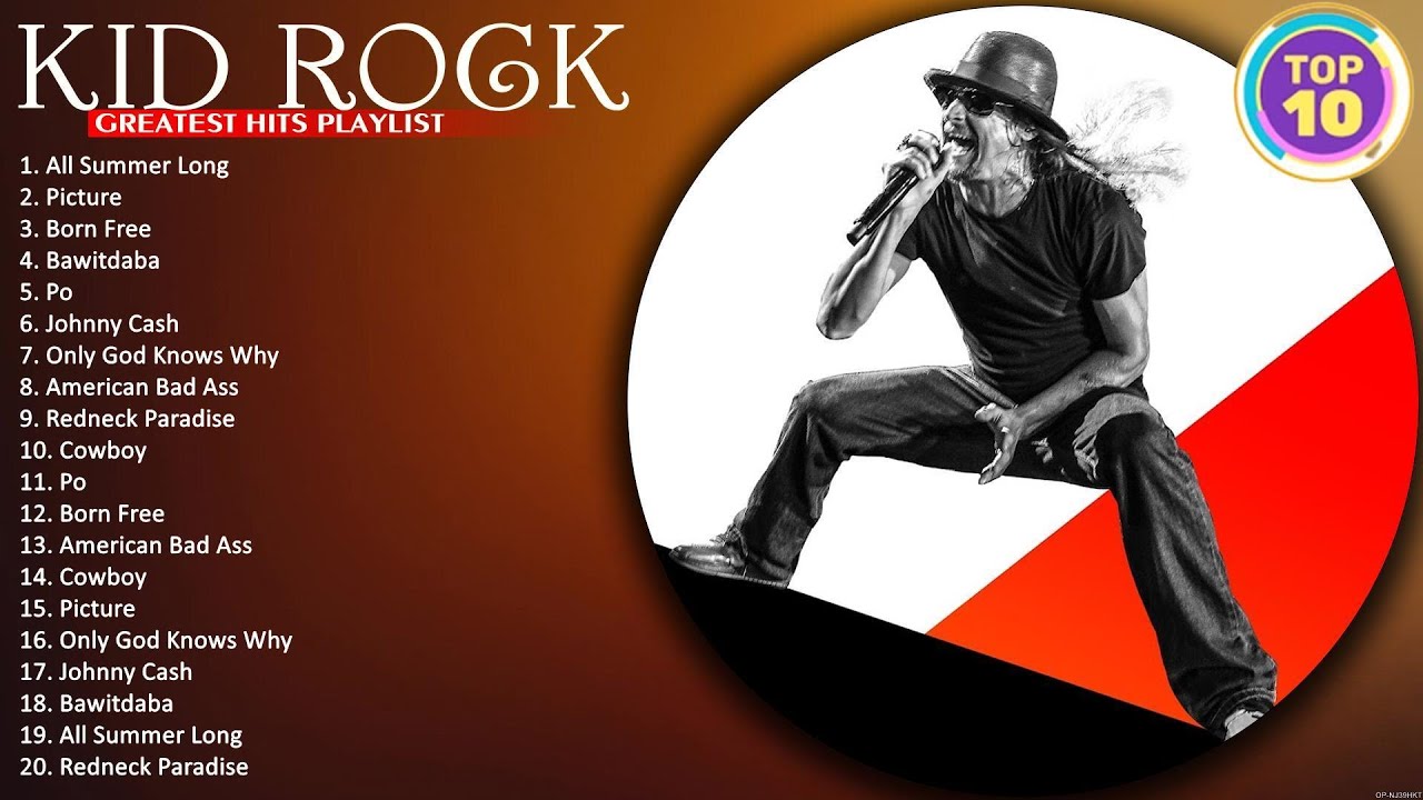 Greatest Hits Of Kid Rock Full Album 🍃 Kid Rock Playlist 🍃 Johnny Cash