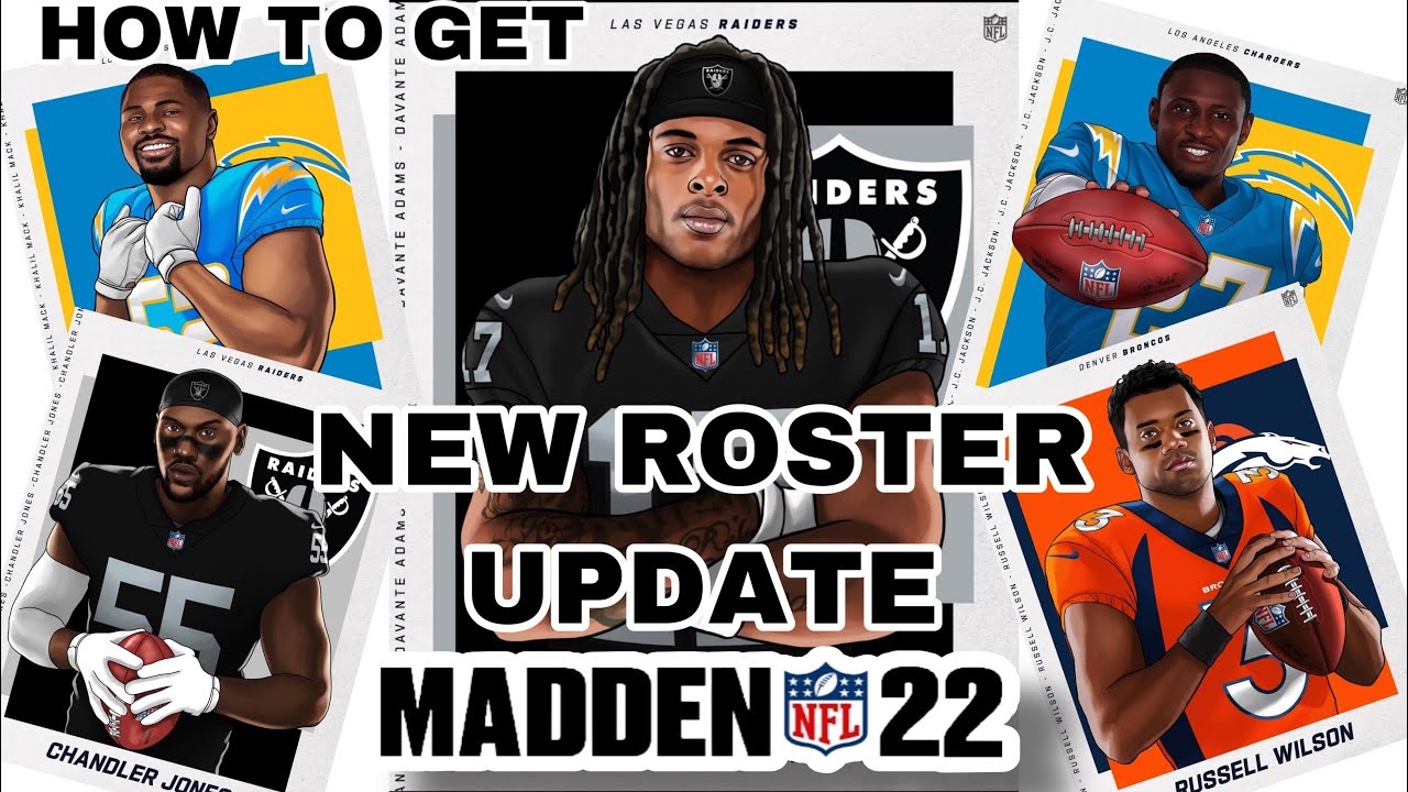 HOW TO GET UPDATED ROSTERS (free agency/trades) madden 22