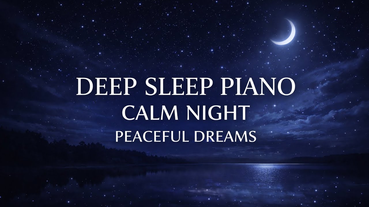 Deep Sleep Piano 🌙 Calm Night Relaxation & Peaceful Dreams