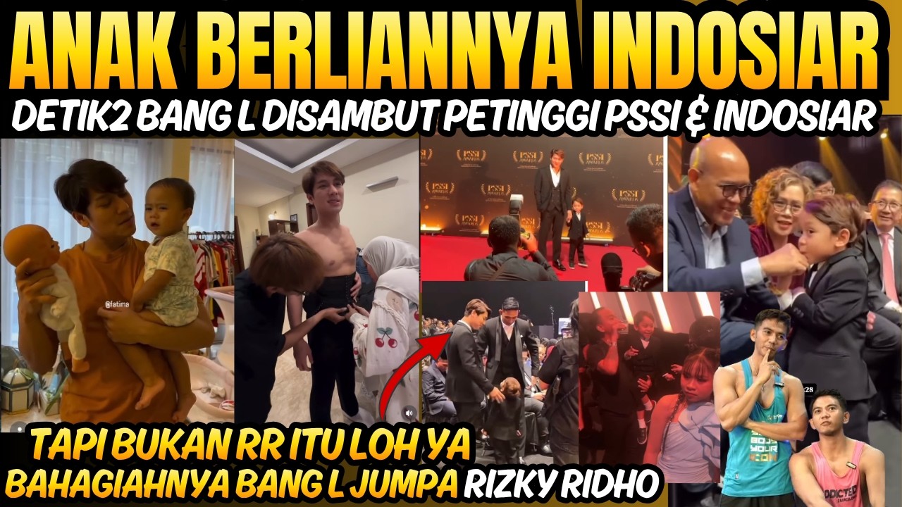 Keren!! Detik2 Abang L disambut para petinggi PSSi & Indosiar, Lesti Billar makin bangga lihat ini