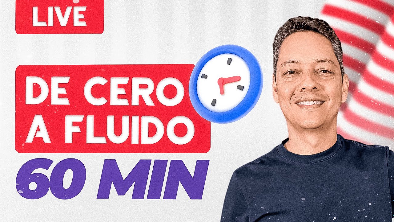 Clase intensiva: de cero a tu primera conversación en inglés en 60 minutos