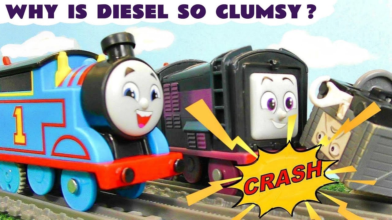 Can Thomas solve the Mystery of why Diesel is so Clumsy?