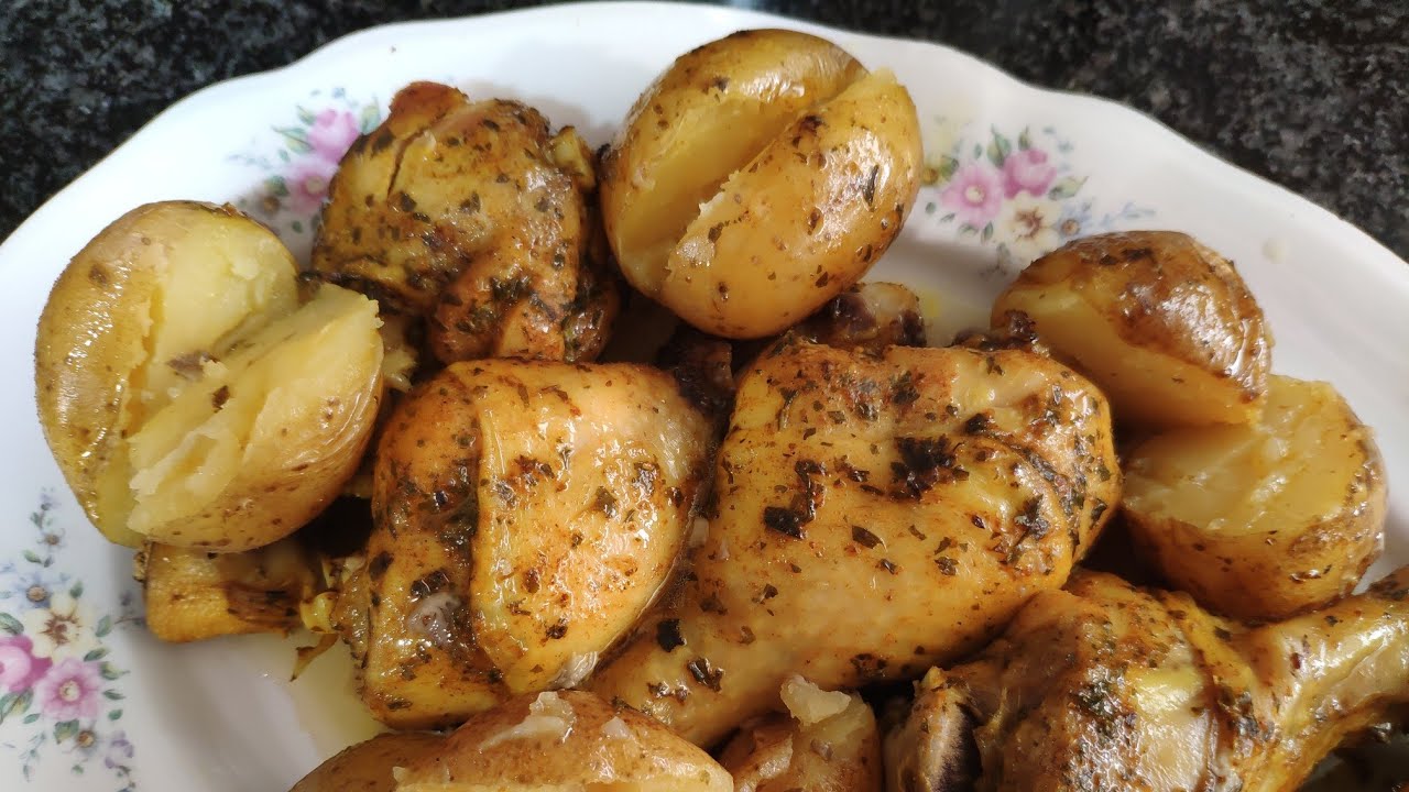 Pollo al curry con patatas 🥔 Olla lenta de Lidl 💃💃 Delicioso!!