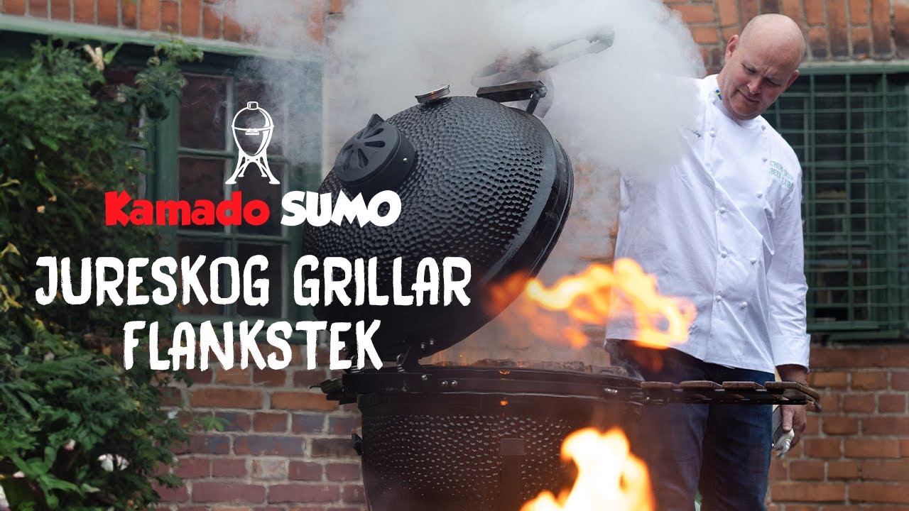 Jureskog Grillar Flankstek Cowboy Style