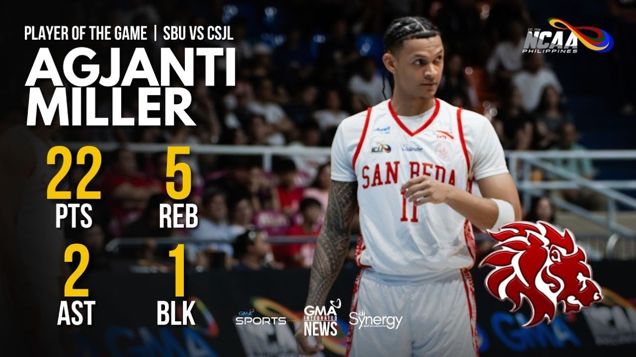 Player of the Game - Agjanti Miller vs Letran | NCAA Season 101