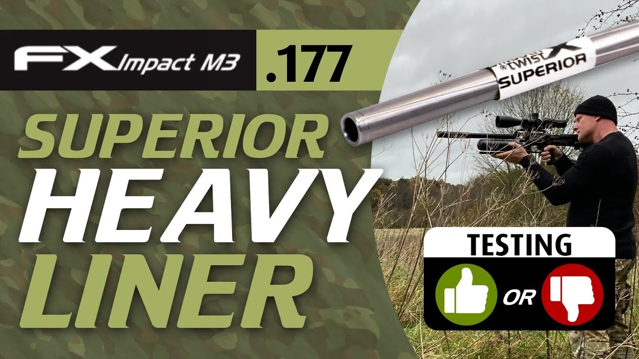 600 mm Heavy Liner Tested in the FX Impact M3 😎