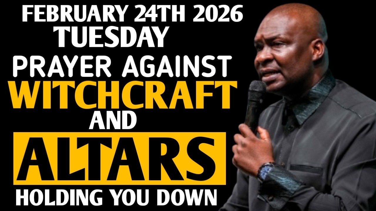 {Tuesday, February 24th 2026} Destroy Altars, patterns | New week Prayer - Apostle Joshua Selman