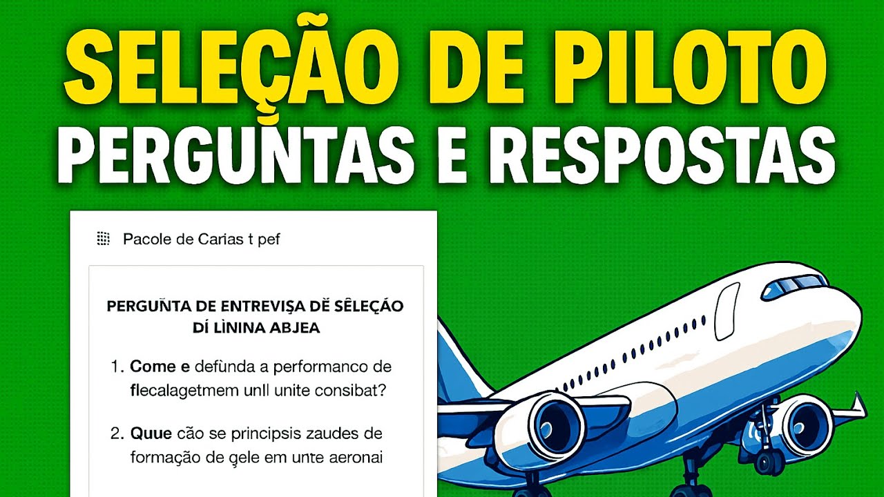 Entrevista Técnica de Piloto – Preparação #14