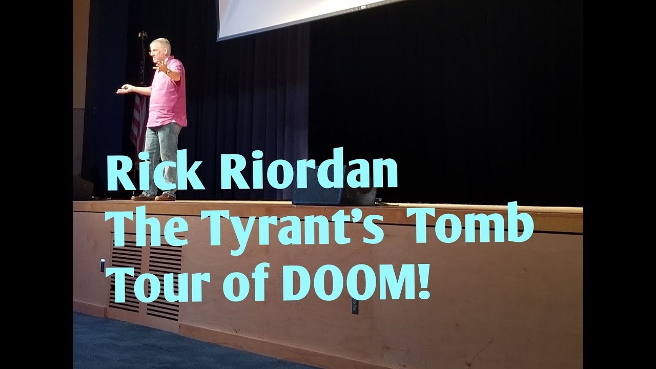 Rick Riordan Q & A - The Tyrant's Tomb Tour of Doom!! (In FULL!)