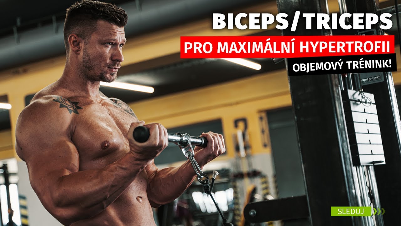 Trénink rukou pro maximální hypertrofii | BICEPS A TRICEPS