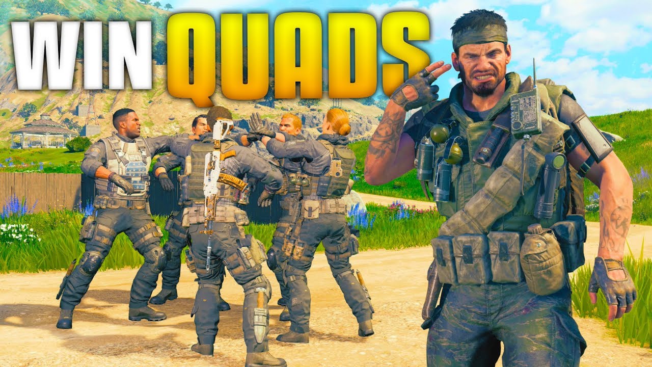Teaching RANDOM QUADS NOOBS HOW TO WIN MORE in Blackout!