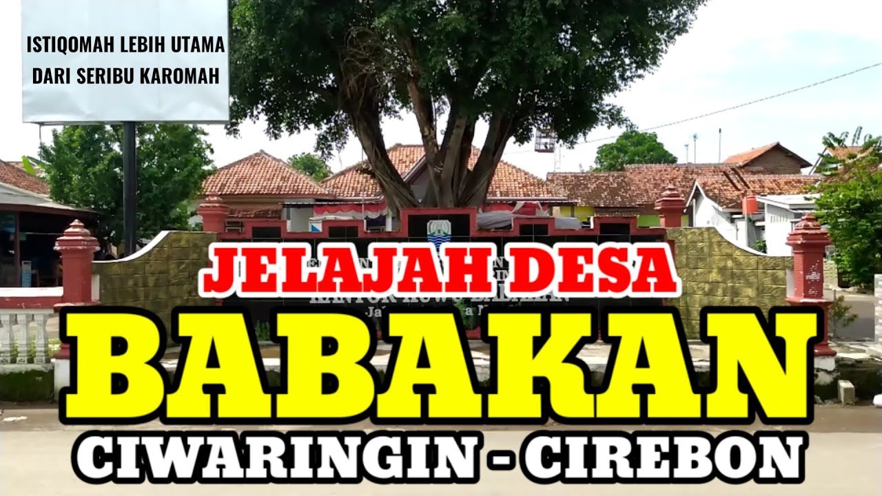 Motovlog Explore Desa Babakan Kec Ciwaringin Kab Cirebon