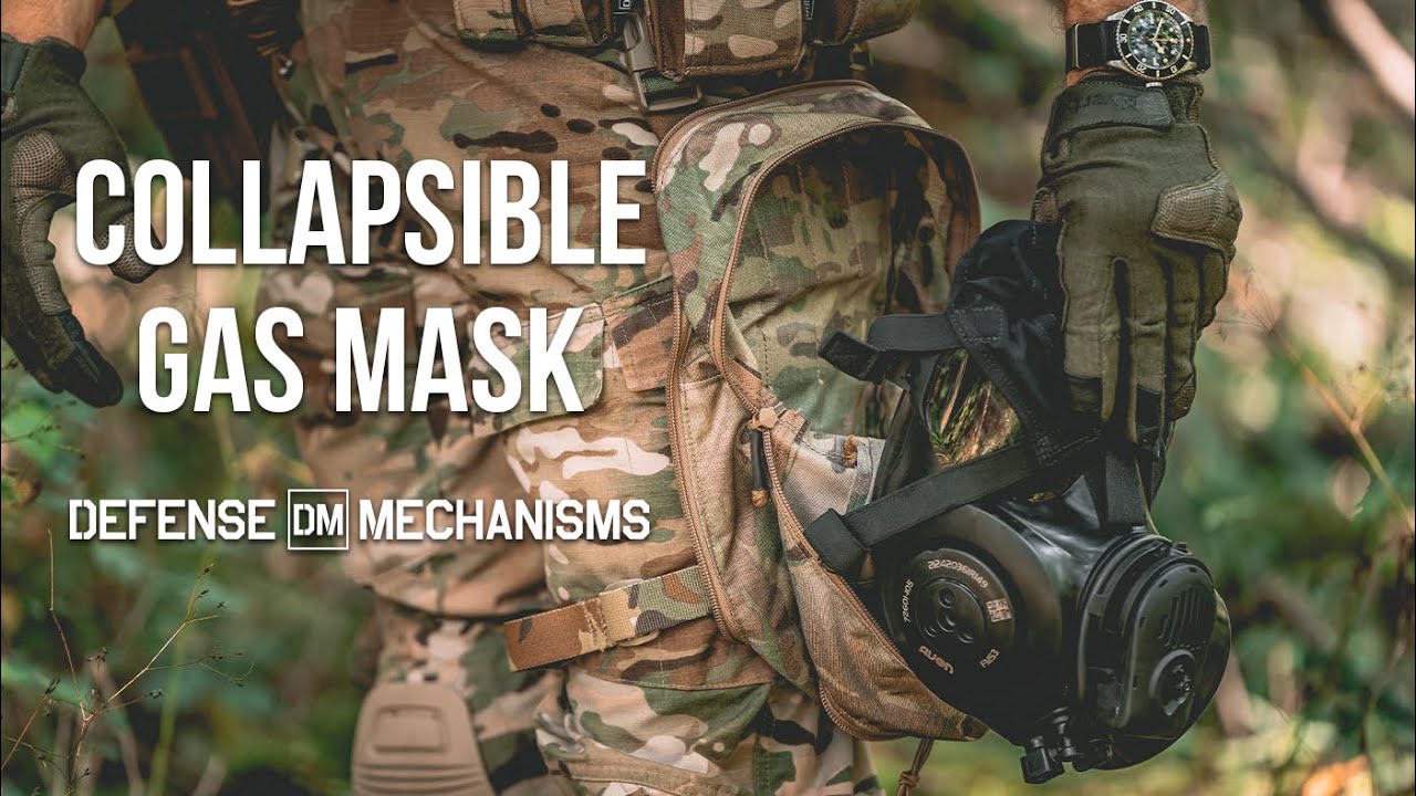 Defense Mechanisms | Collapsible Gas Mask Bag