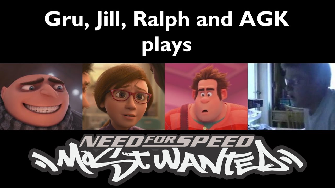 Gru plays Need for Speed Most Wanted (2005) (with Jill, Ralph and Angry German Kid) (Part 3 of 3)