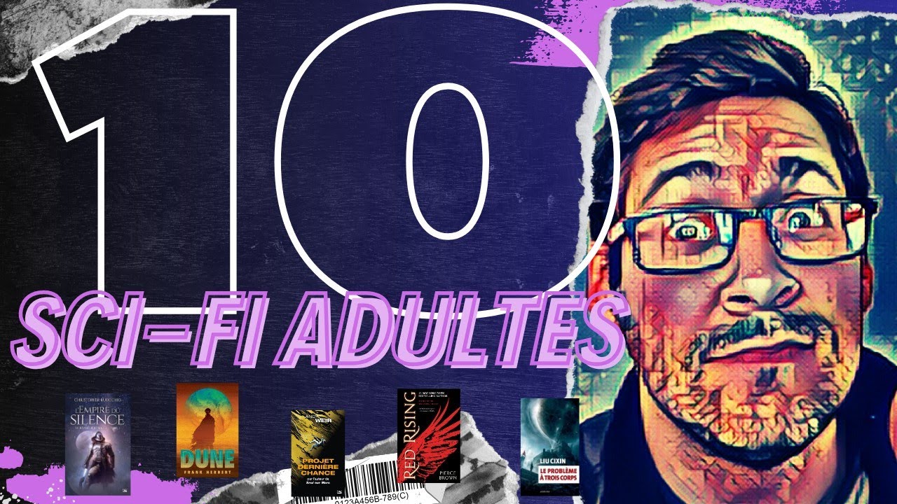 10 Livres pour Débuter la SCIENCE FICTION Adulte ! #scifibooks #sciencefiction  #liucixin  #booktoks