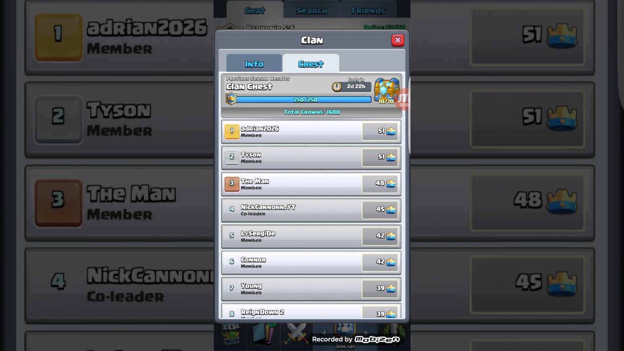 Clash royale| fastest clan chest world record time