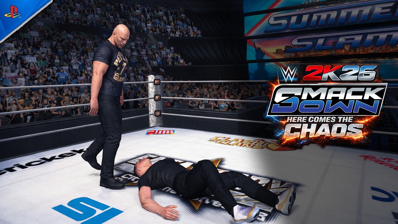 WWE SmackDown! HCTP 2K26 Mod | The Rock vs Gunther - SummerSlam 2025 Arena Showcase