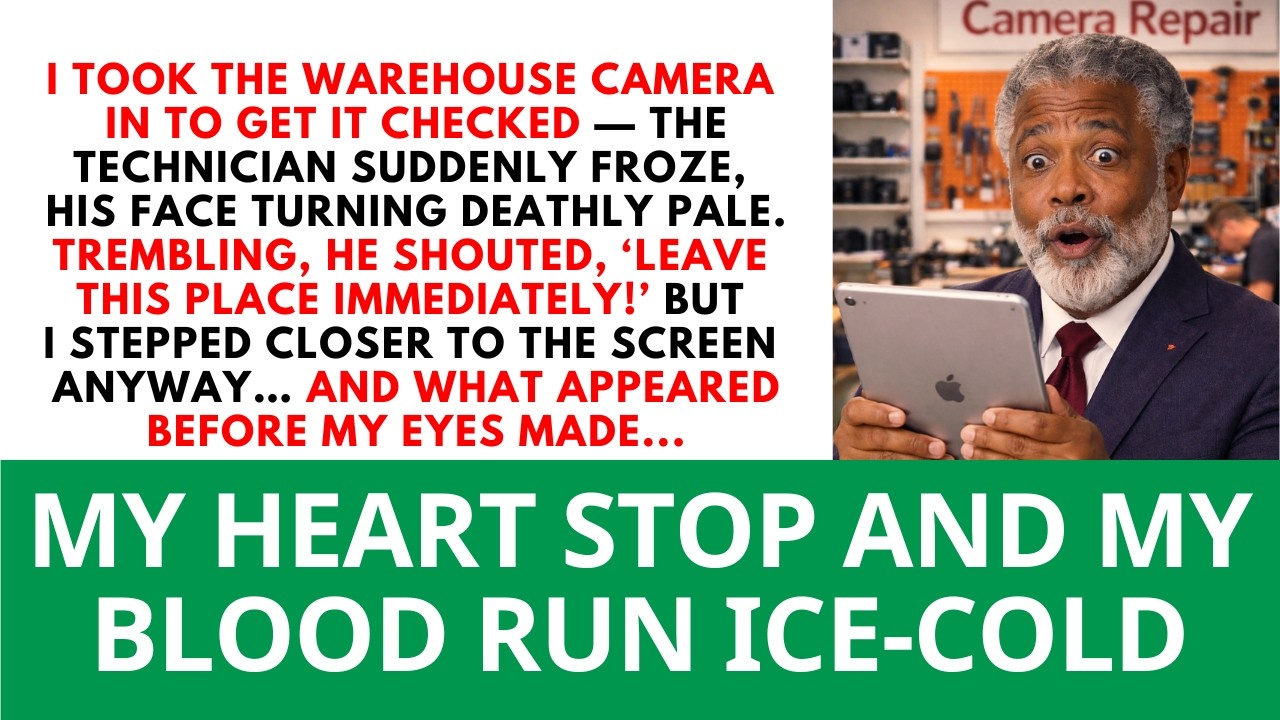 I Brought The Warehouse Camera In For Inspection — The Technician Was Startled And Told Me To Leave.