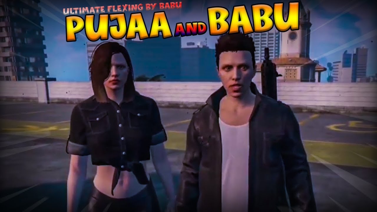 TVA Babu love Pooja❤|Babu 1000iq Flexing  With Vatt GOku #txagamingyt #mrzgoku #mrbobgaming #stujaa