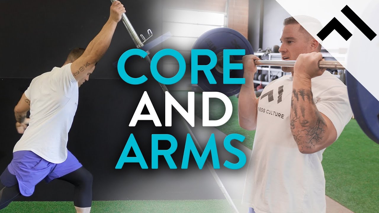 Active Recovery Day (CORE & ARM WORKOUT) | Trainer Series