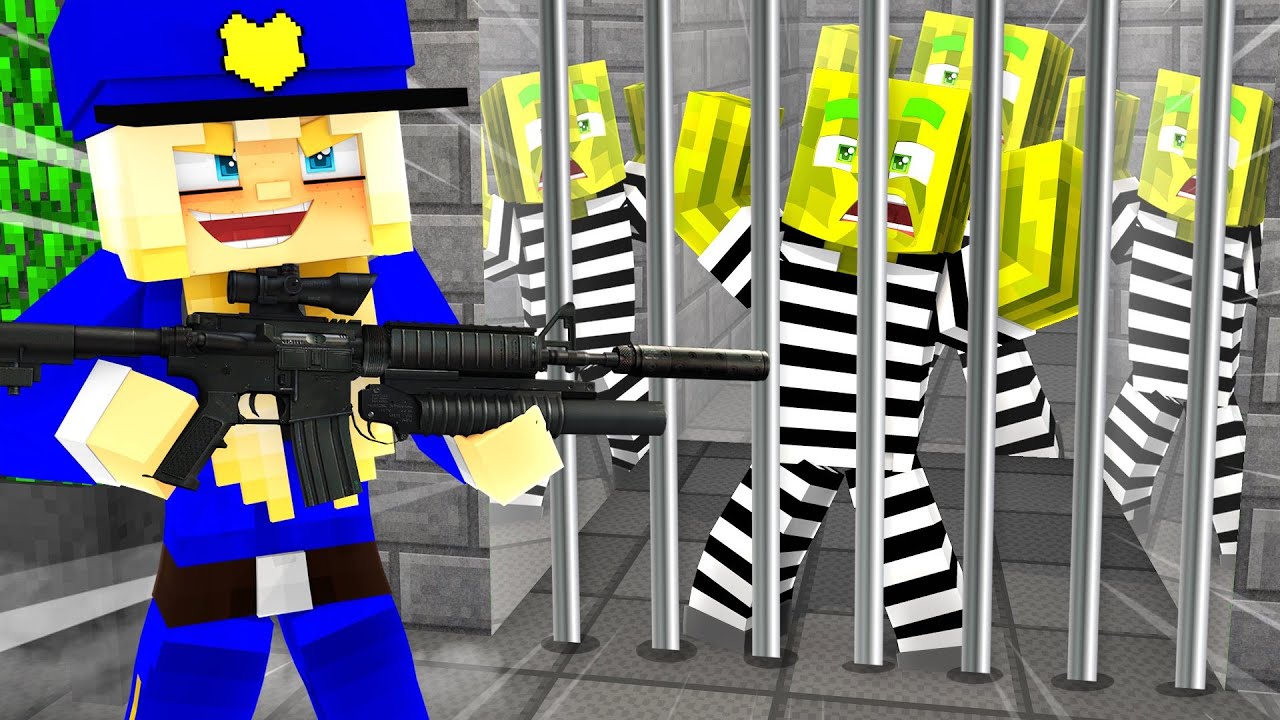 24 STUNDEN in DER SPIEGEL ZELLE?! - Minecraft GEFÄNGNIS