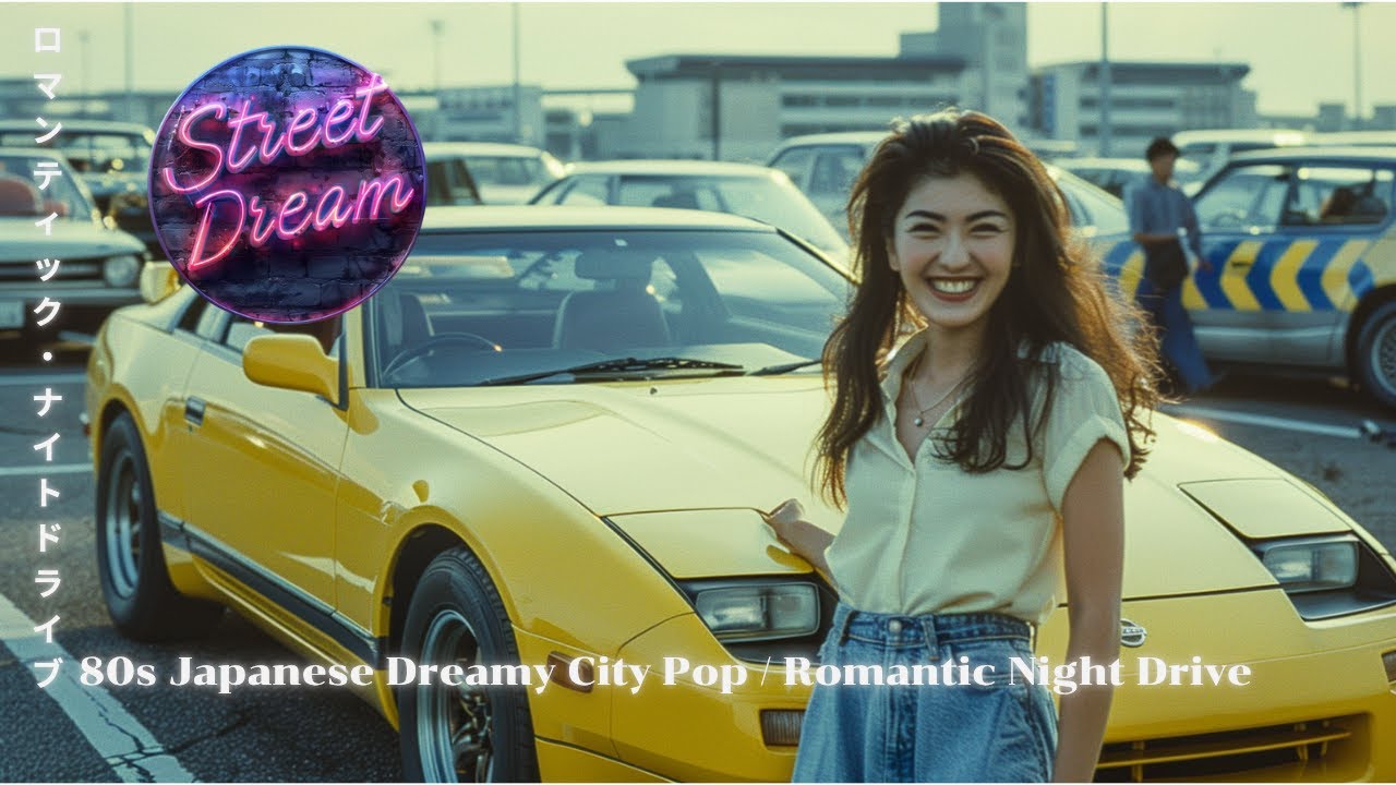 80s Japanese Dreamy City Pop – ロマンティック・ナイトドライブ Romantic Night Drive