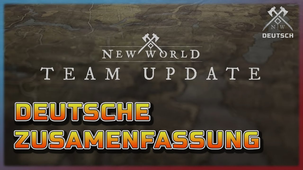 New World - Entwickler Update - Dev Video 2 - Januar