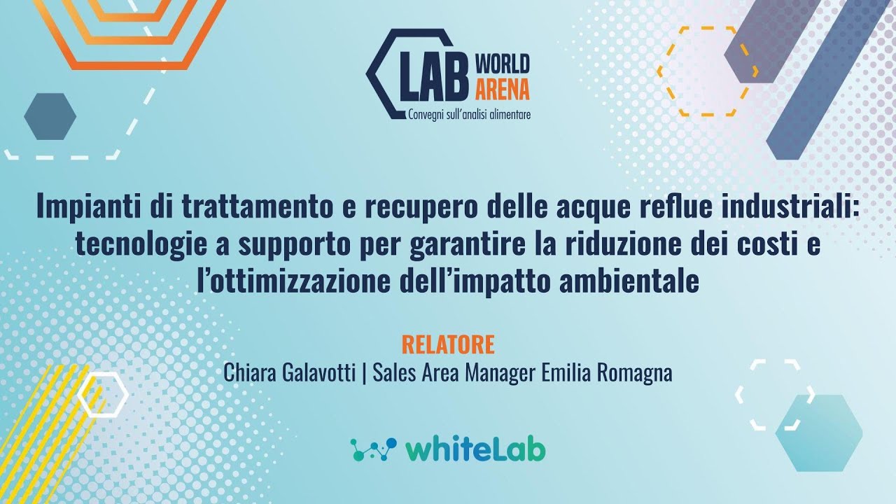 Impianti di trattamento e recupero delle acque reflue industriali
